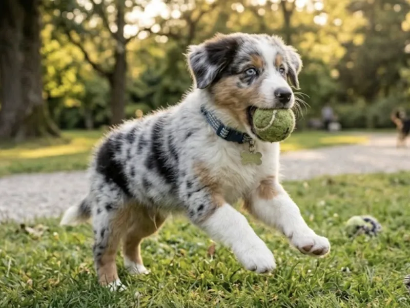 Photo d'un Berger Australien pour illustrer la race